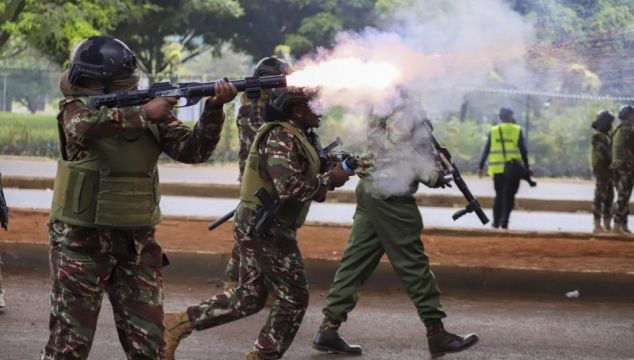 Kenya Police Fire Live Bullets As Protesters Rally Against Proposed New Taxes