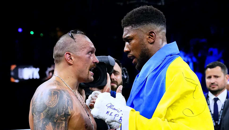 Oleksandr Usyk Gifts Anthony Joshua ‘Present’ By Vacating Ibf Title