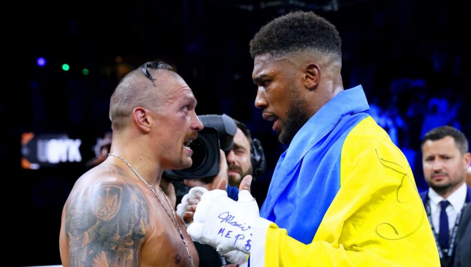 Oleksandr Usyk Gifts Anthony Joshua ‘Present’ By Vacating Ibf Title