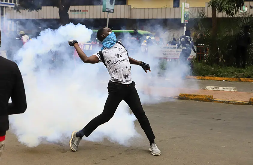 Kenyan Police Fire Blanks To Disperse Protesters Hours After Parliament Breached