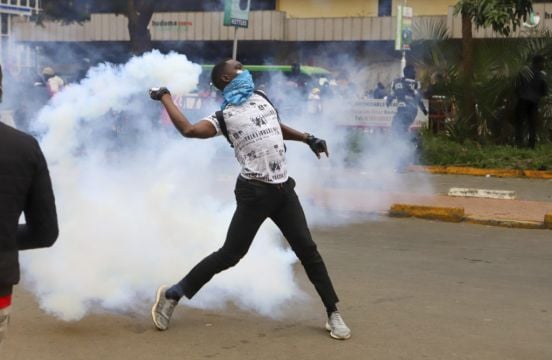 Kenyan Police Fire Blanks To Disperse Protesters Hours After Parliament Breached