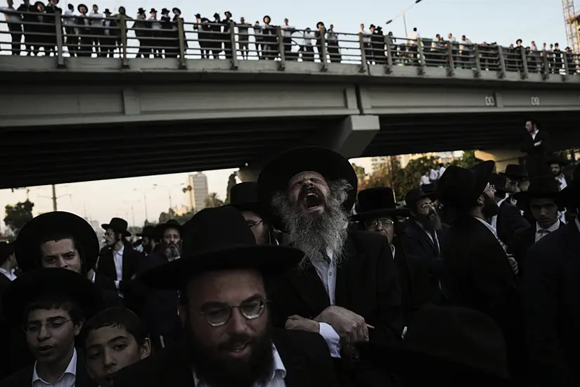 Ultra-Orthodox Jews Protest Against Israel’s Military Service Ruling