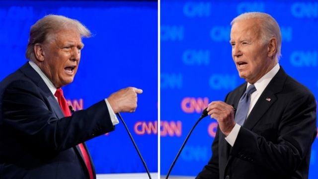Biden Falters As Trump Unleashes Barrage Of Falsehoods At First Debate
