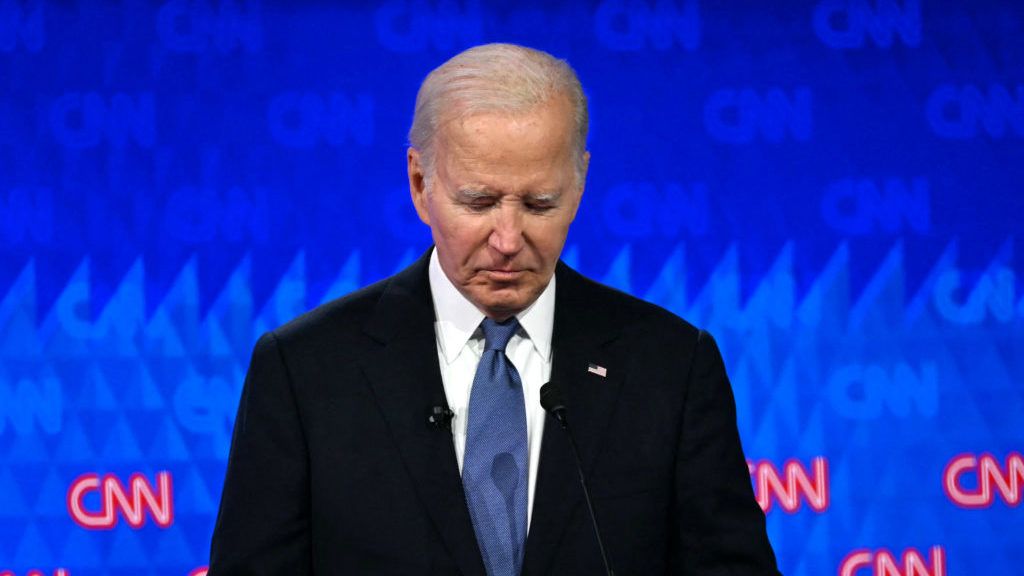 Joe Biden’s halting debate performance stirs Democratic panic about his candidacy