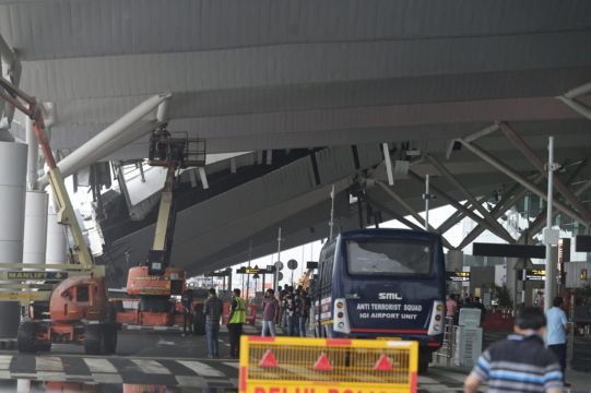 One Dead And Six Injured After Canopy Collapse At New Delhi Airport