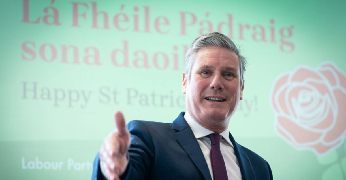 Keir Starmer and his advisers maintain close ties with Ireland