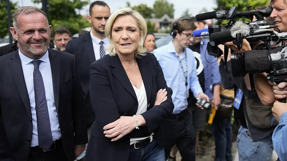 French Far-Right In Strong Position After First Round Of Voting In Election