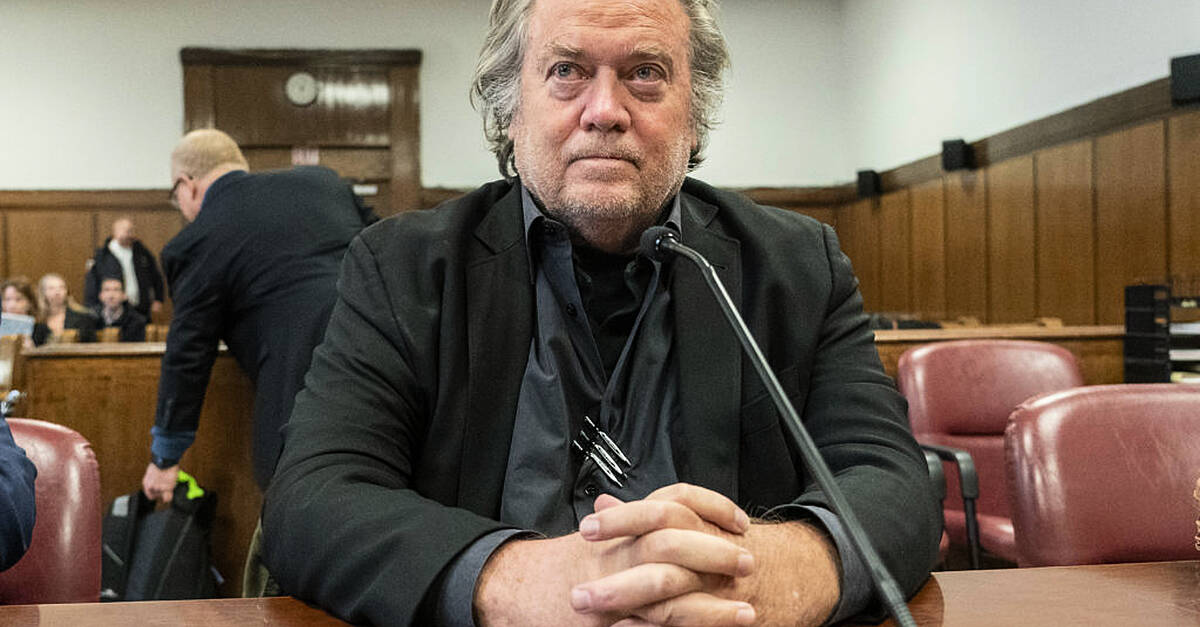 Steve Bannon scheduled to serve four-month sentence for contempt