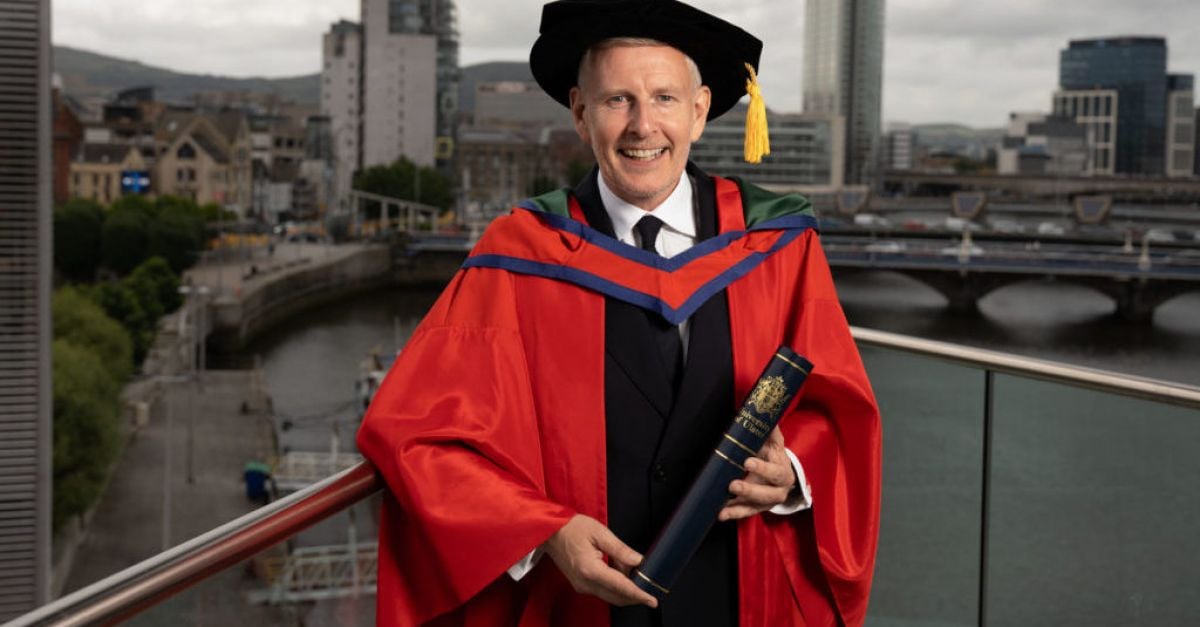 Patrick Kielty on his arts doctorate: ‘Cat couldn’t believe I got this honour’ | BreakingNews.ie