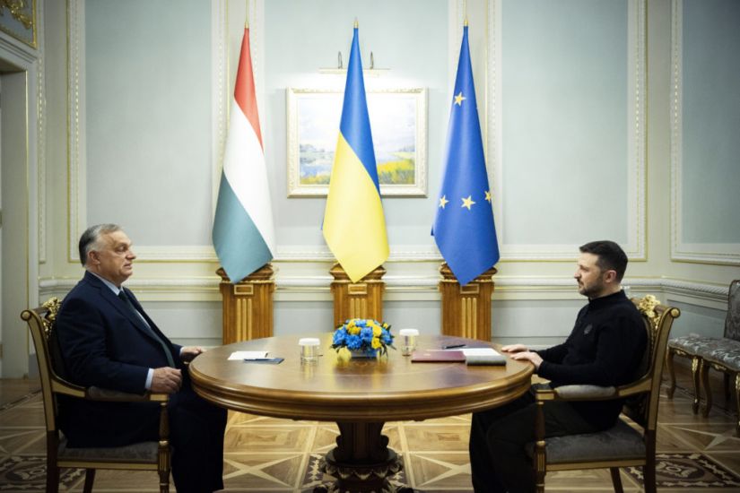 Hungary’s Pm In Ukraine For Talks With Zelensky In First Visit Since War Began