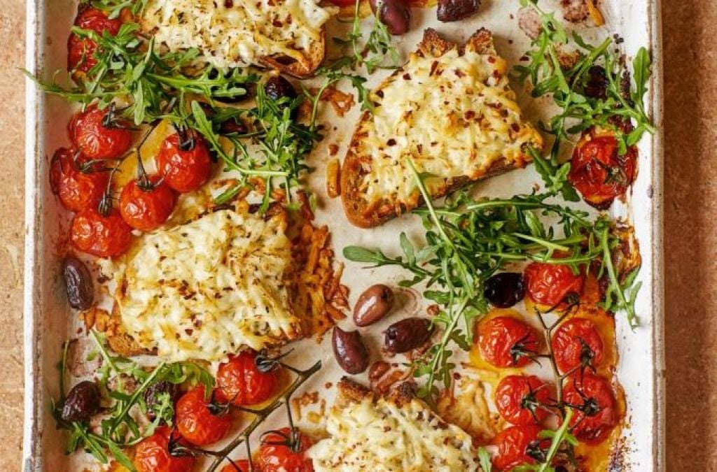 Melissa Hemsley’s grated halloumi toasts with hot honey recipe