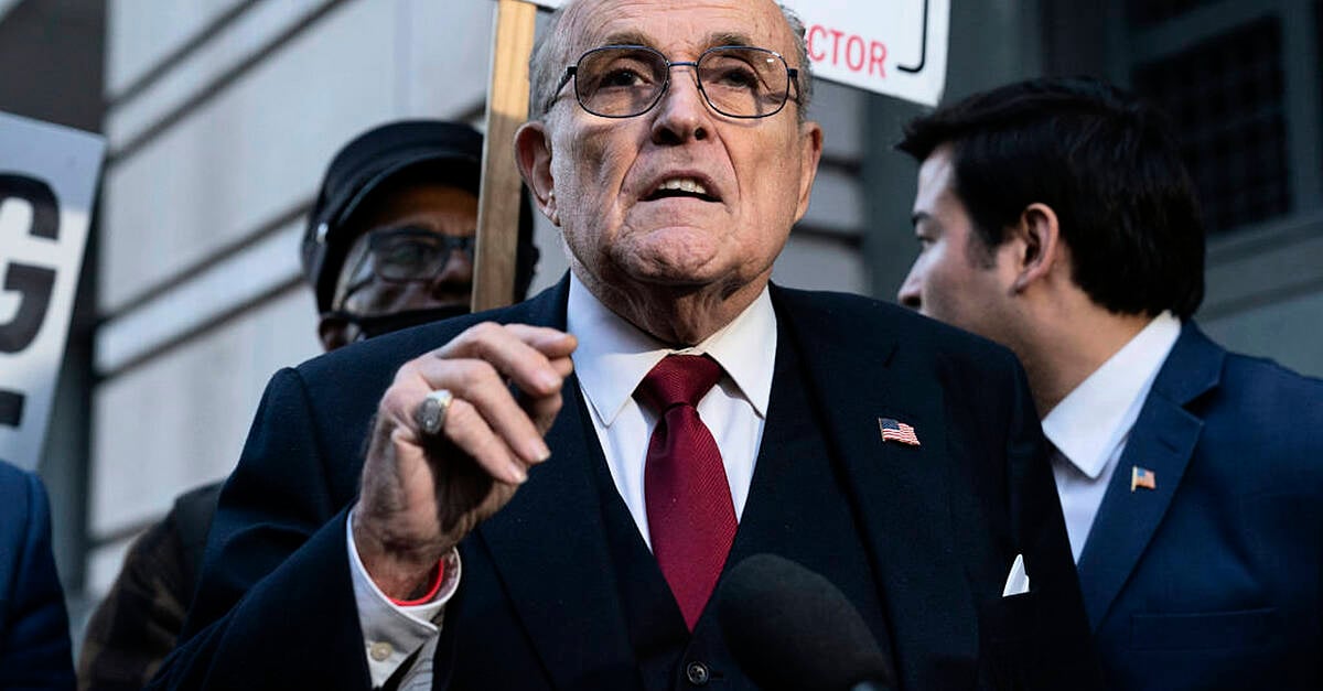 Giuliani disbarred in New York as court finds he lied about Trump election loss