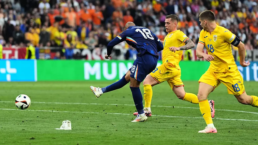 Donyell Malen’s Late Double Steers Netherlands Past Romania At Euro 2024