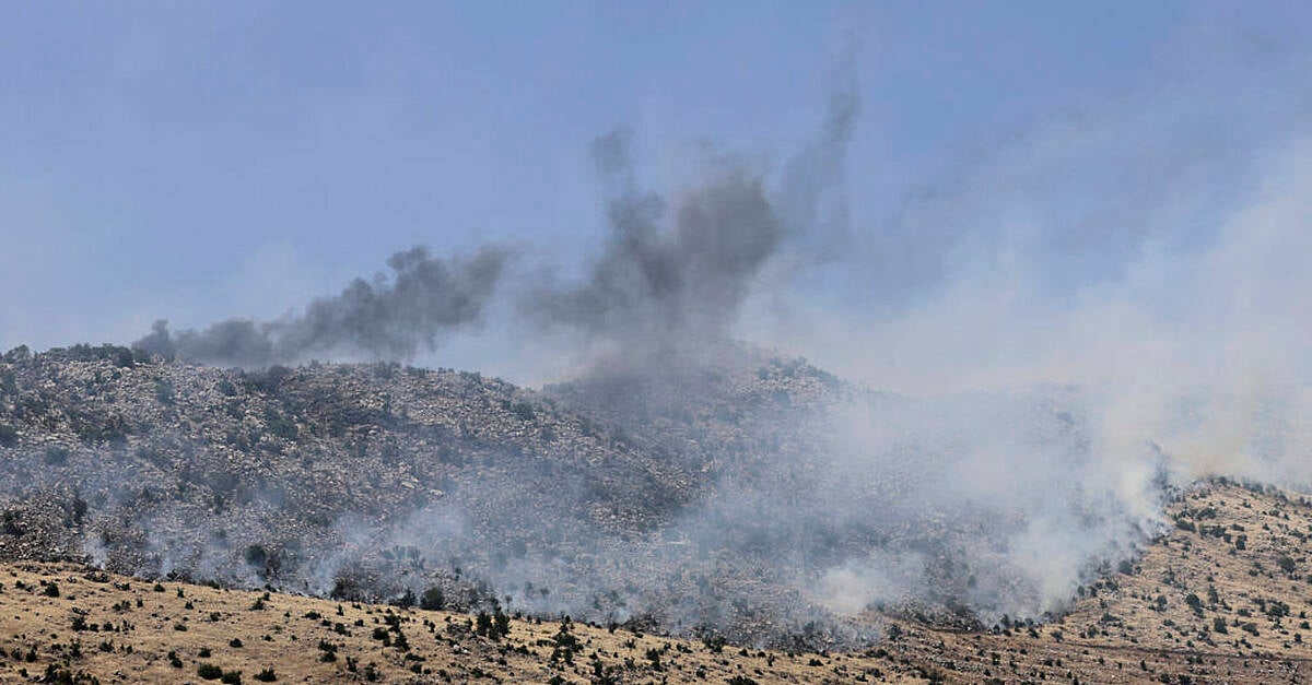 Hezbollah Fires 200 Rockets Into Israel After Killing Of Senior Commander