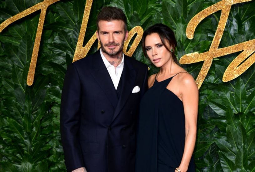 David And Victoria Beckham Recreate Purple Wedding Look To Celebrate Anniversary