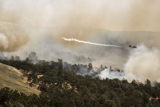 Evacuation Orders Lifted As Crew Battle Wildfire In California