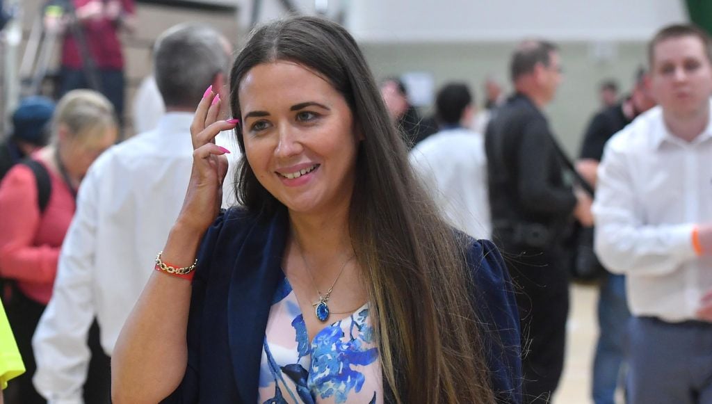 Alliance Party's Sorcha Eastwood defeats DUP to take Donaldson's seat