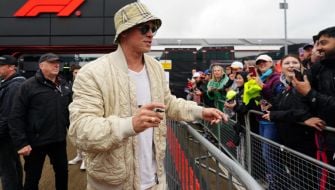 Brad Pitt Brings Star Power To Silverstone Ahead Of British Grand Prix