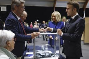 Voting Under Way In French Parliamentary Elections