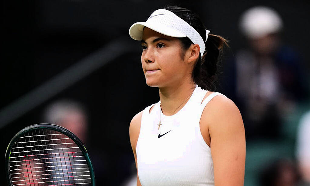 Sun sets on Emma Raducanu’s Wimbledon campaign