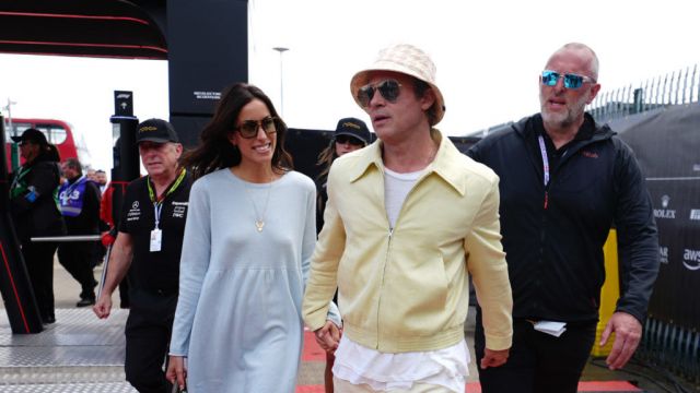 Brad Pitt (60) And Girlfriend (34) Sport Summer Pastels – How To Get The Look