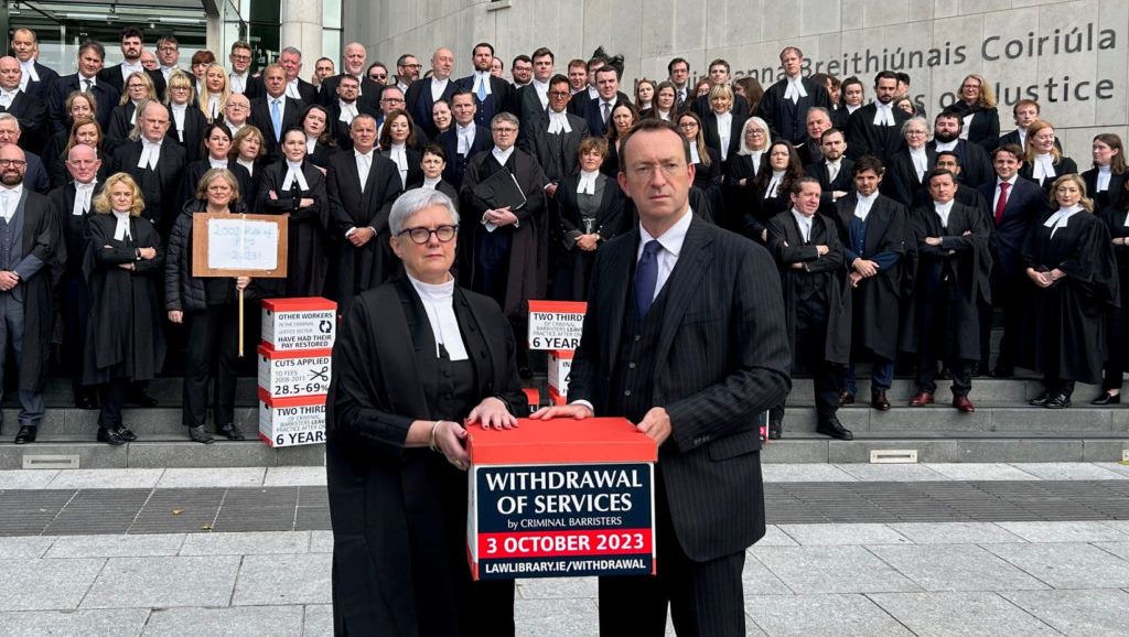 Criminal barristers to withdraw services again