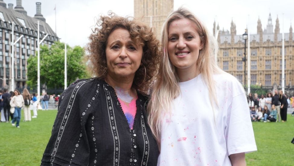 Nadia Sawalha Joins Women Going Topless For Breast Cancer Drug Campaign