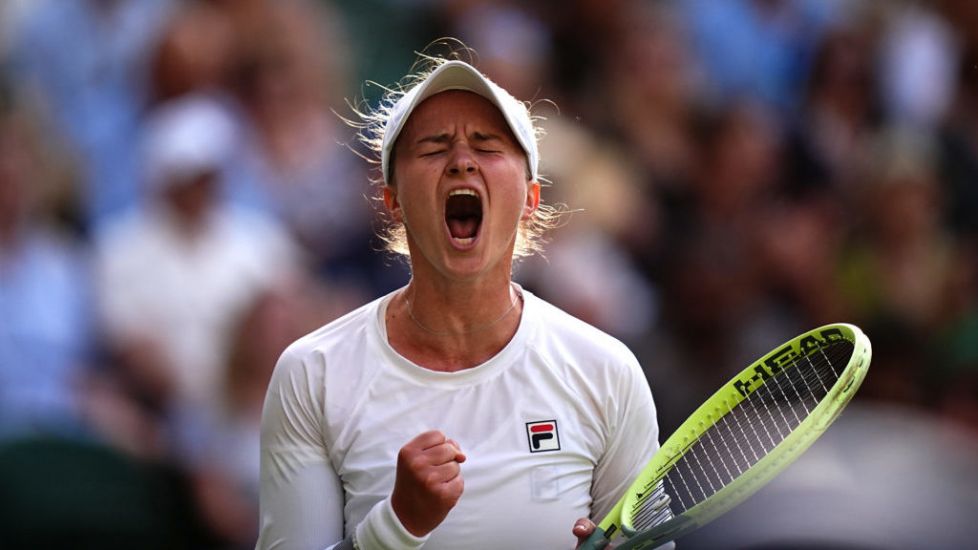 Barbora Krejcikova Knocks Out Former Champion Elena Rybakina In Wimbledon Semis