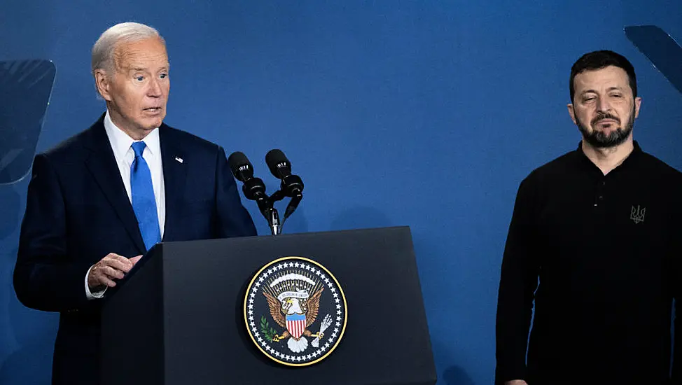 Us President Biden Mistakenly Refers To Zelenskiy As Putin