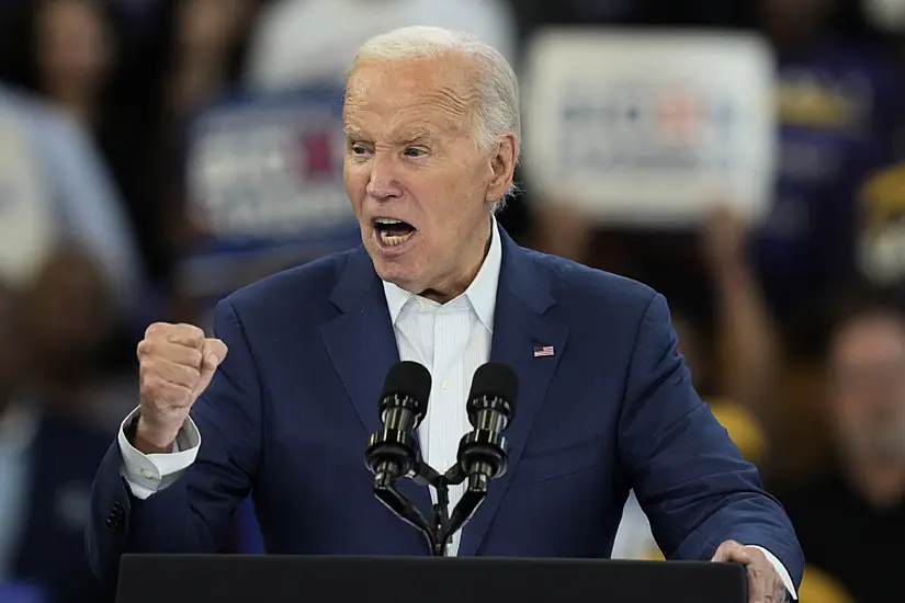 Joe Biden Insists He Is ‘Not Done Yet’ At Election Rally