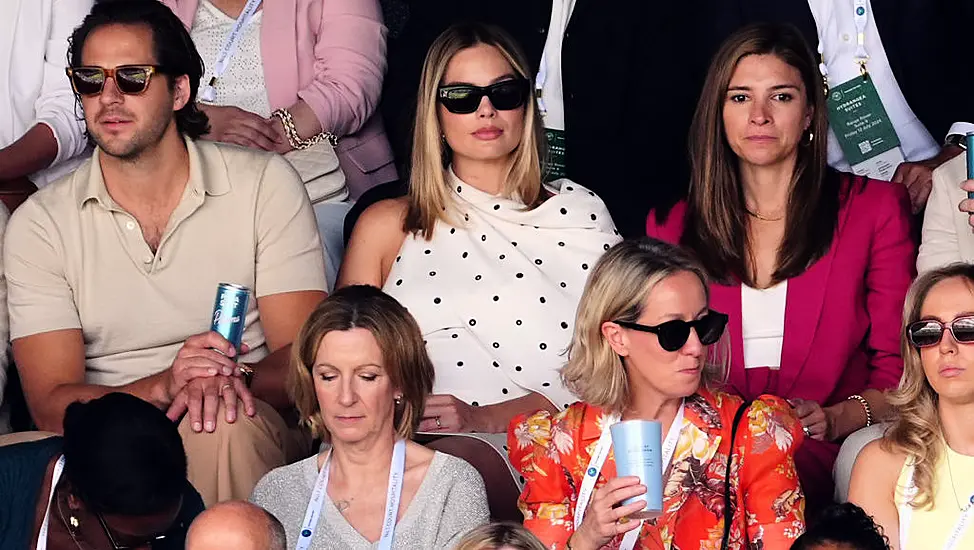 Margot Robbie And Luka Modric Among Stars In The Crowd At Wimbledon On Day 12