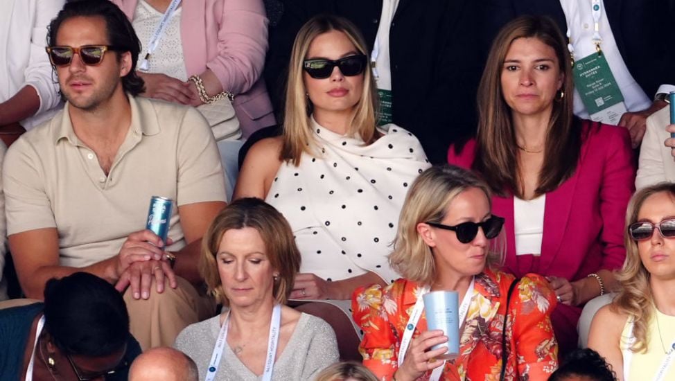 Margot Robbie And Luka Modric Among Stars In The Crowd At Wimbledon On Day 12