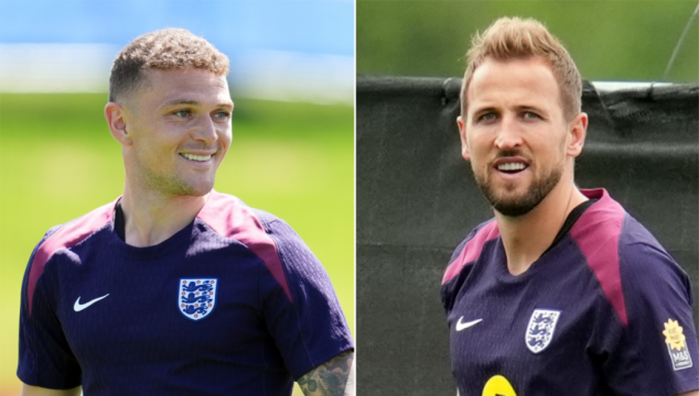 Full England Squad Trains Ahead Of Euro 2024 Final Against Spain