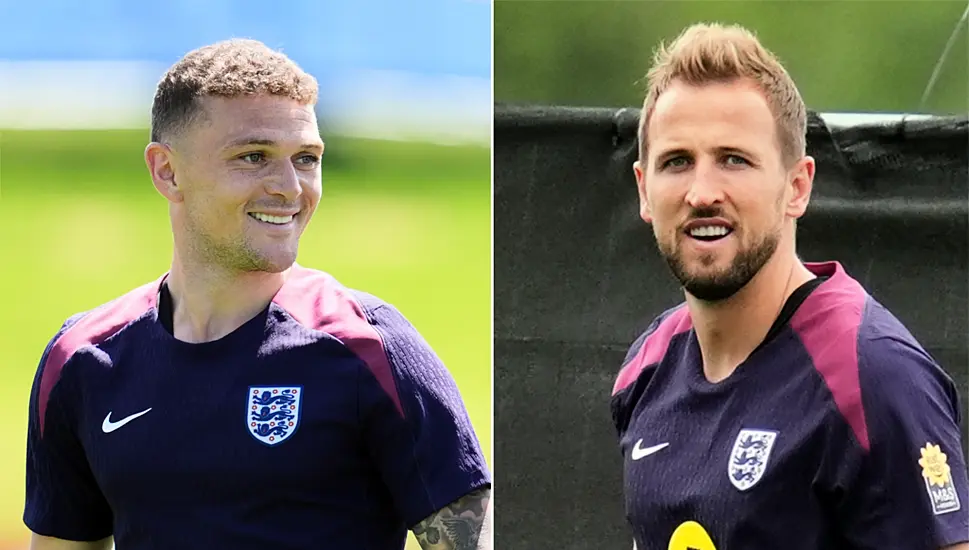 Full England Squad Trains Ahead Of Euro 2024 Final Against Spain