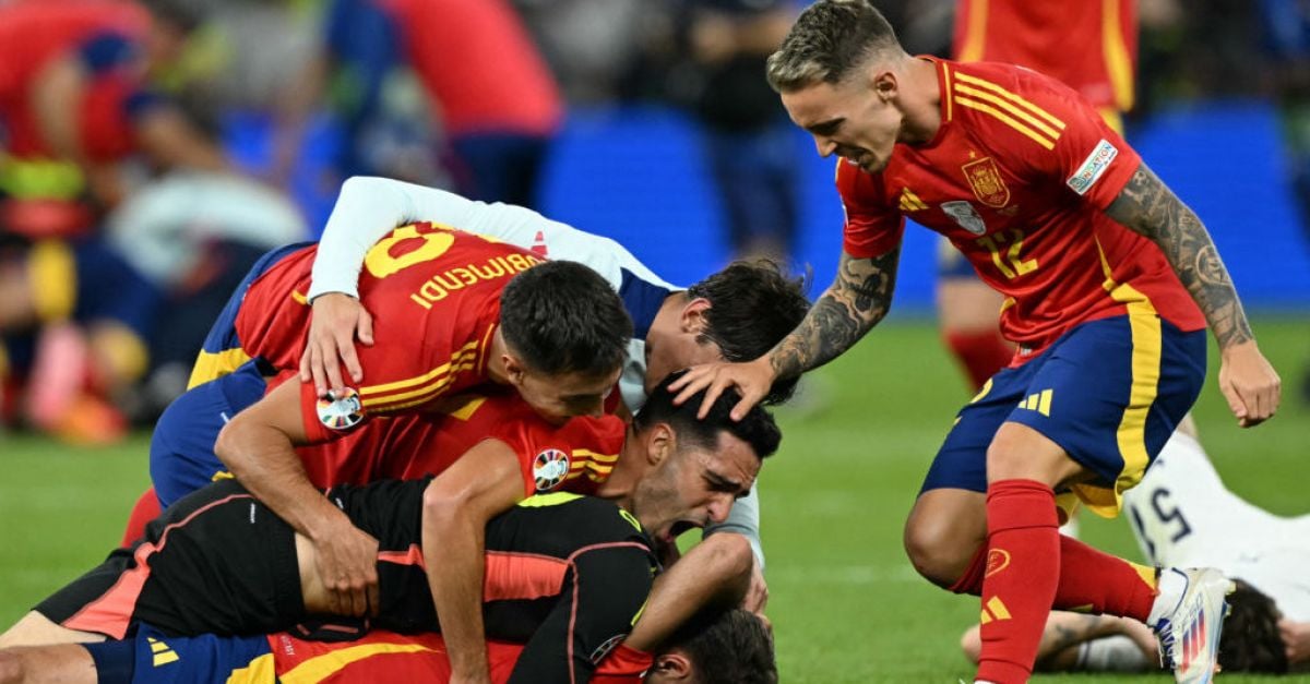 Heartbreak for England as Spain strike late to secure 2-1 win in Euro 2024 final | BreakingNews.ie