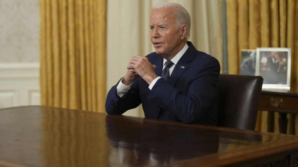 Biden Warns Of Election-Year Rhetoric In Prime-Time Address