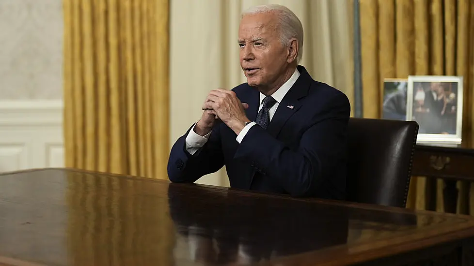 Biden Warns Of Election-Year Rhetoric In Prime-Time Address