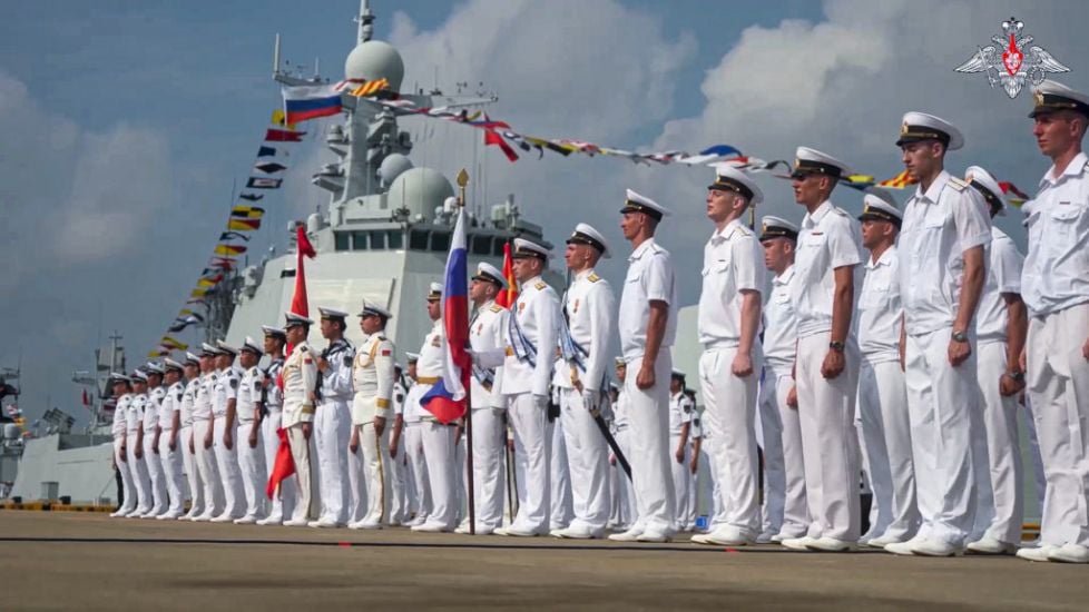 China And Russia Start Joint Naval Drills