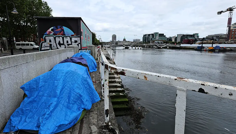 Asylum Seekers Report Attack On Tents Along Dublin Quays Last Night