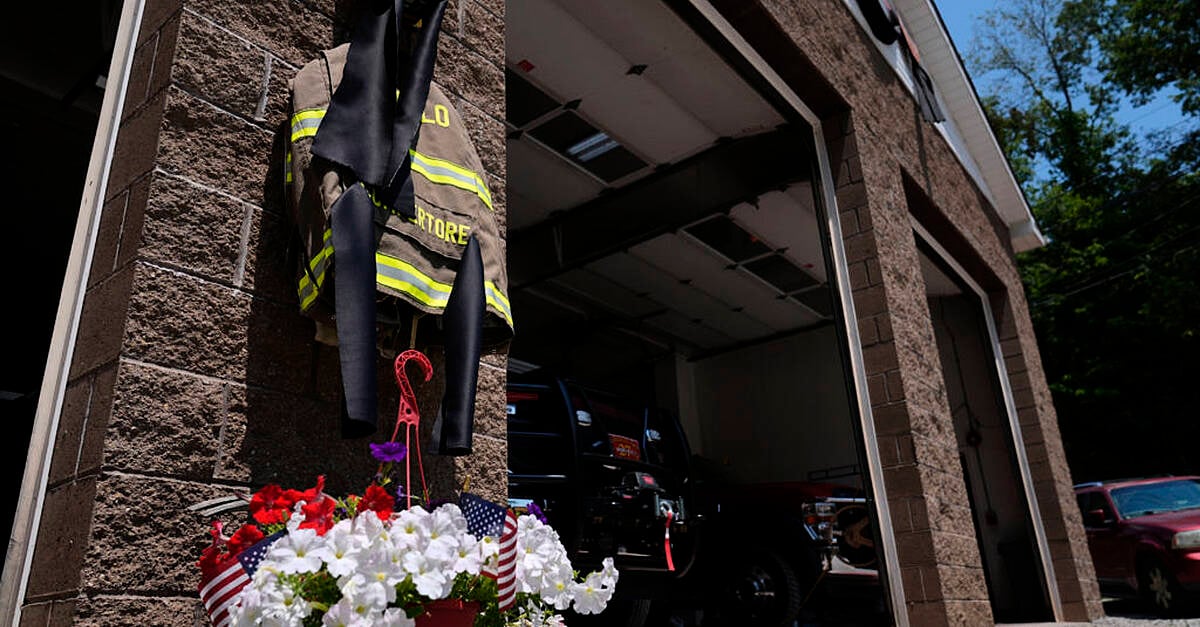 Hundreds gather in Pennsylvania to remember man killed at Donald Trump rally
