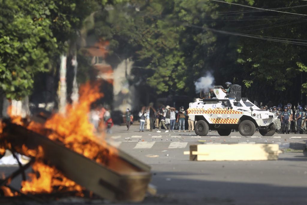 Ten more die as student protesters vow ‘complete shutdown’ in Bangladesh
