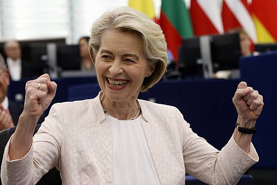 Ursula Von Der Leyen Re-Elected To Second Term As European Commission President