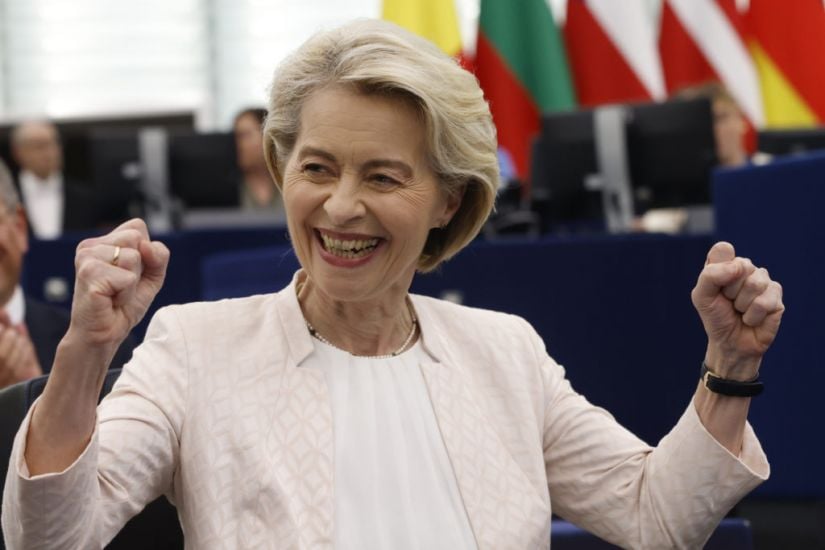 Ursula Von Der Leyen Re-Elected To Second Term As European Commission President