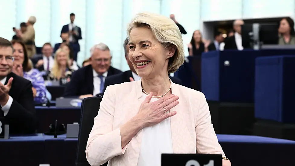 Ursula Von Der Leyen Wins Second Term: How Ireland's Meps Voted