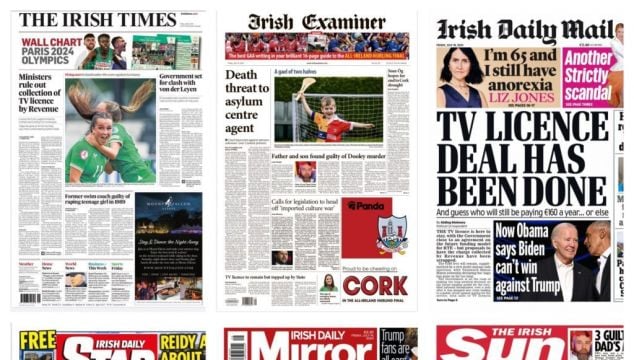 What The Papers Say: Friday's Front Pages