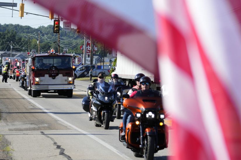 Hundreds Gather For Funeral Of Former Fire Chief Killed In Trump Rally Shooting