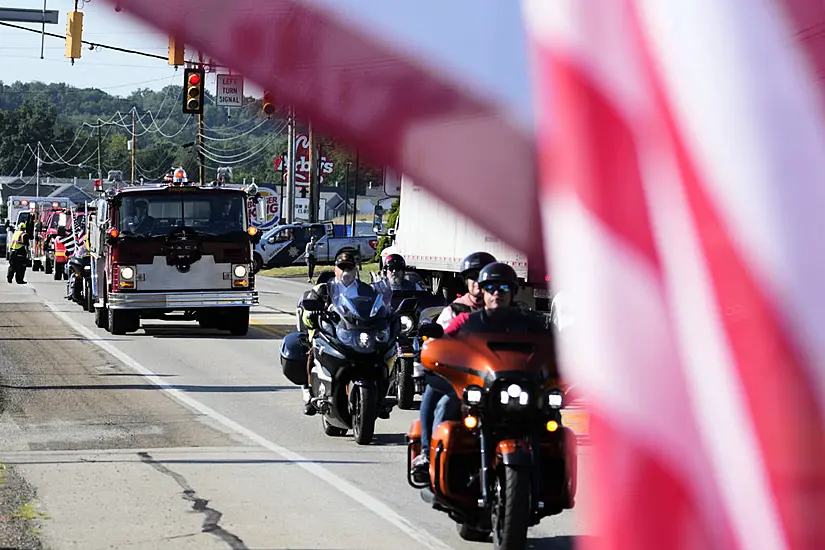 Hundreds Gather For Funeral Of Former Fire Chief Killed In Trump Rally Shooting