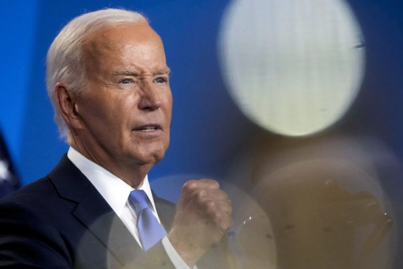 Biden Pushes Party Unity As He Resists Calls To Step Aside