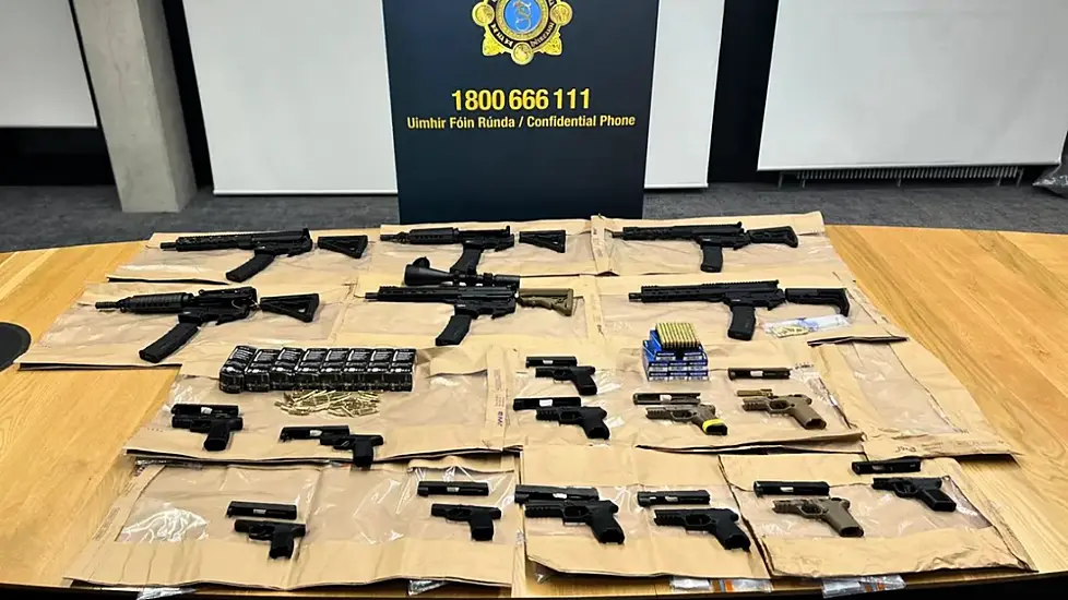 Gardaí Seize 18 Firearms During Operation In Co Louth