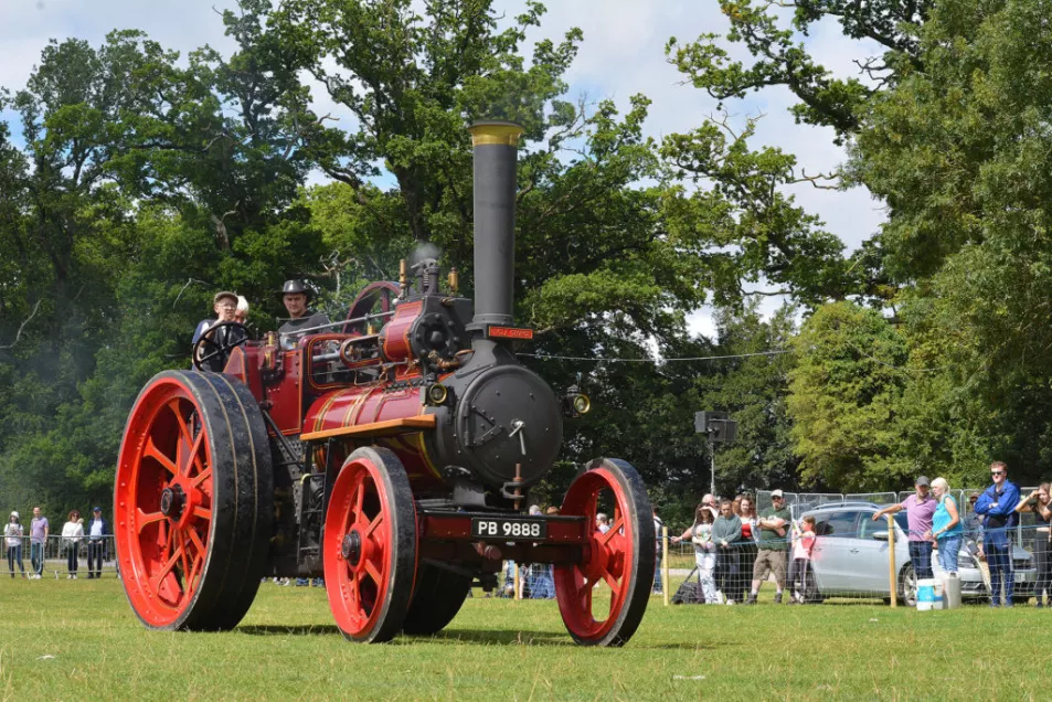 Over sixty full size steam engines feature at this year's event at Stradbally